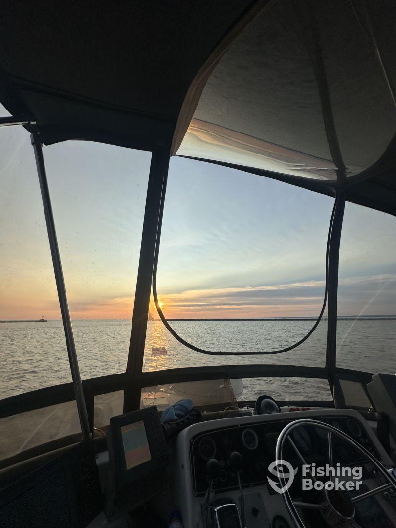 Caught a HUGE lake trout!