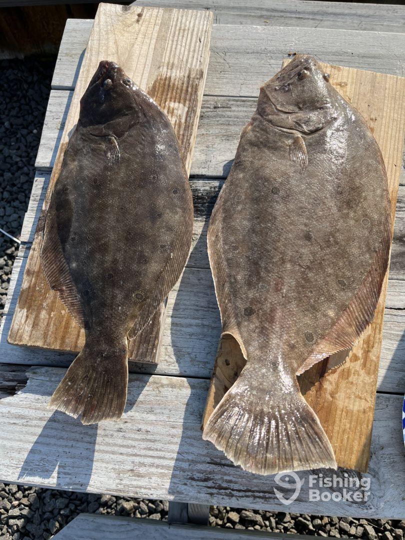 Fluking with Captain Mike