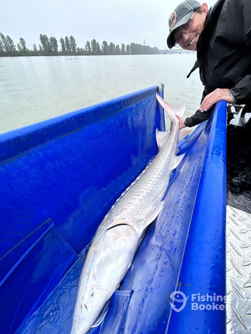 High energy fishing! Great Captan!!