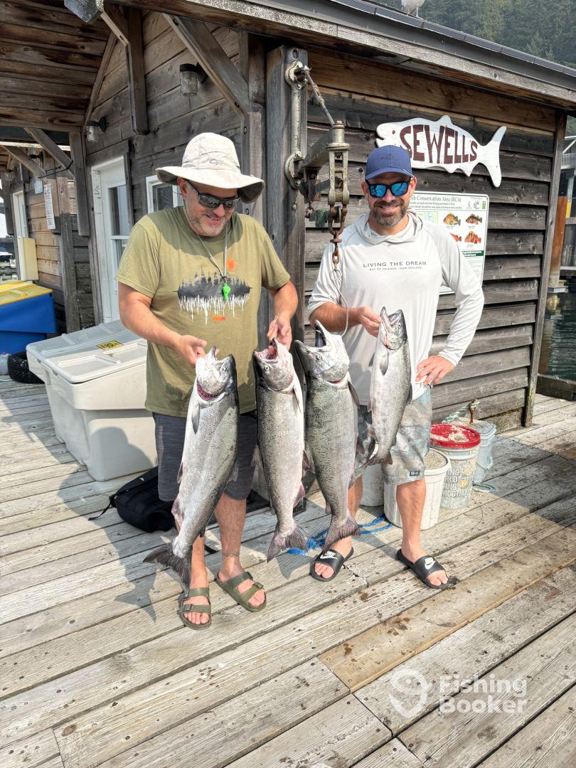 We had an amazing day trip and caught many fish