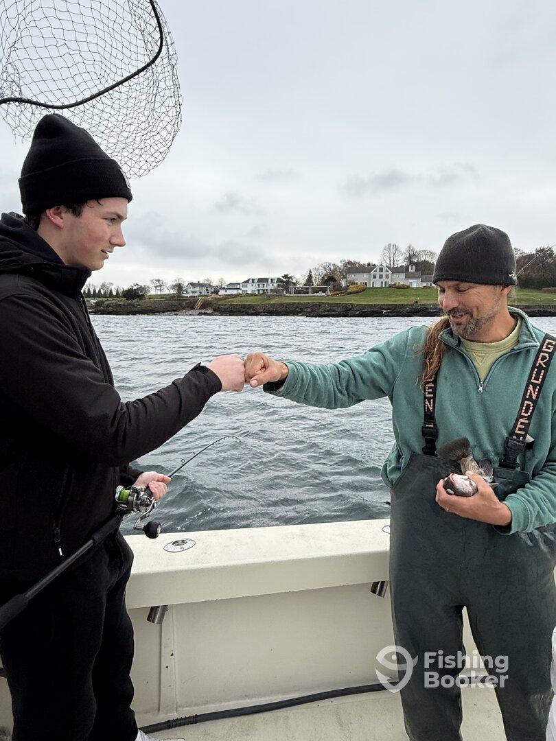 Will only fish with captain James