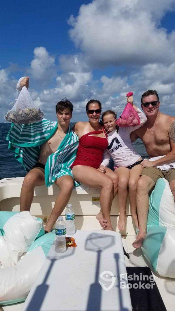 Great trip with Capt. Allen!  He even brought cupcakes and surprised my wife for here Birthday! Patty was awesome too!