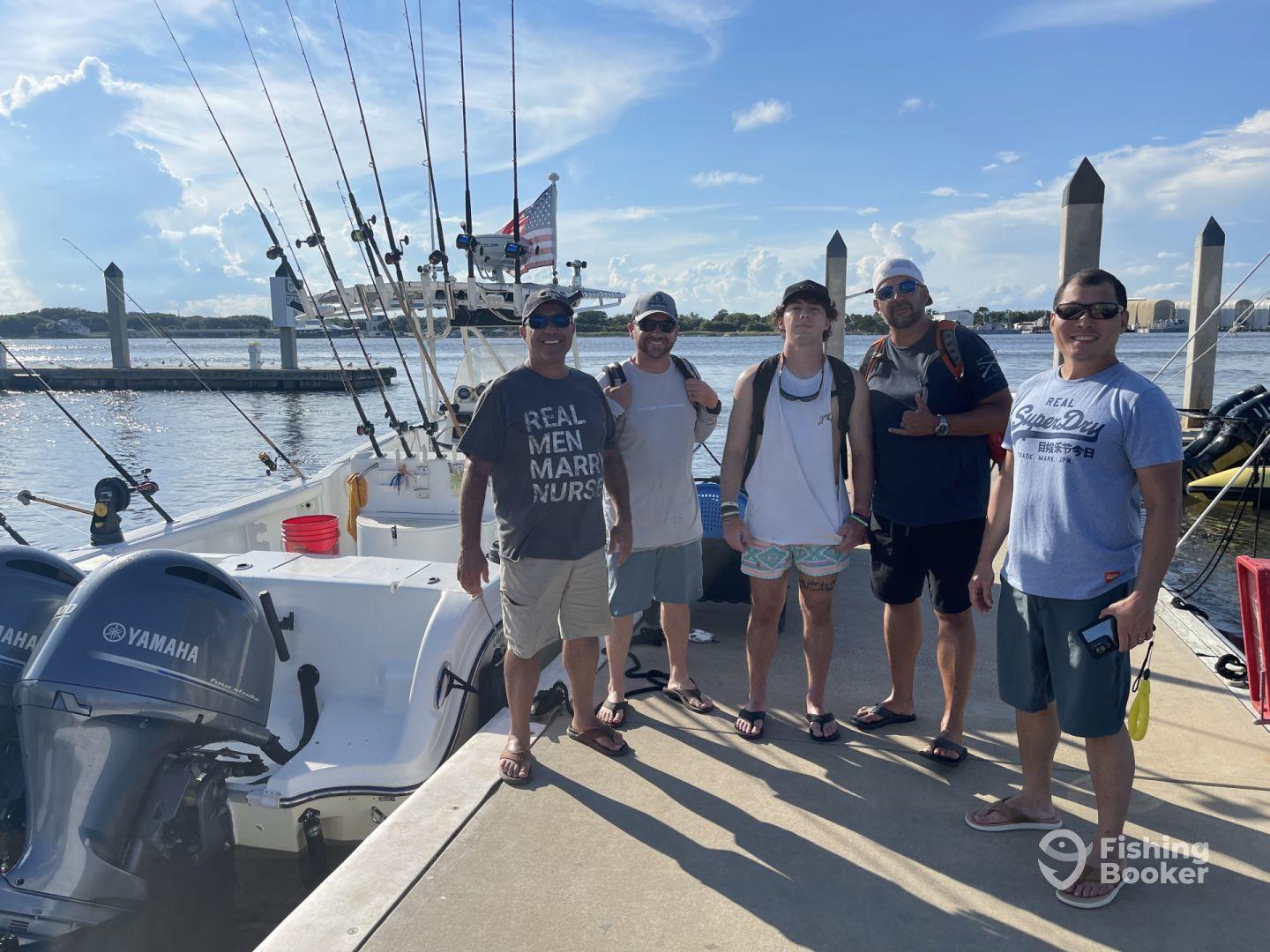 8-hour trip with Capt. Bill