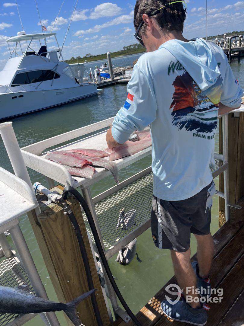 Captain Hunter, Southern Cross = fish