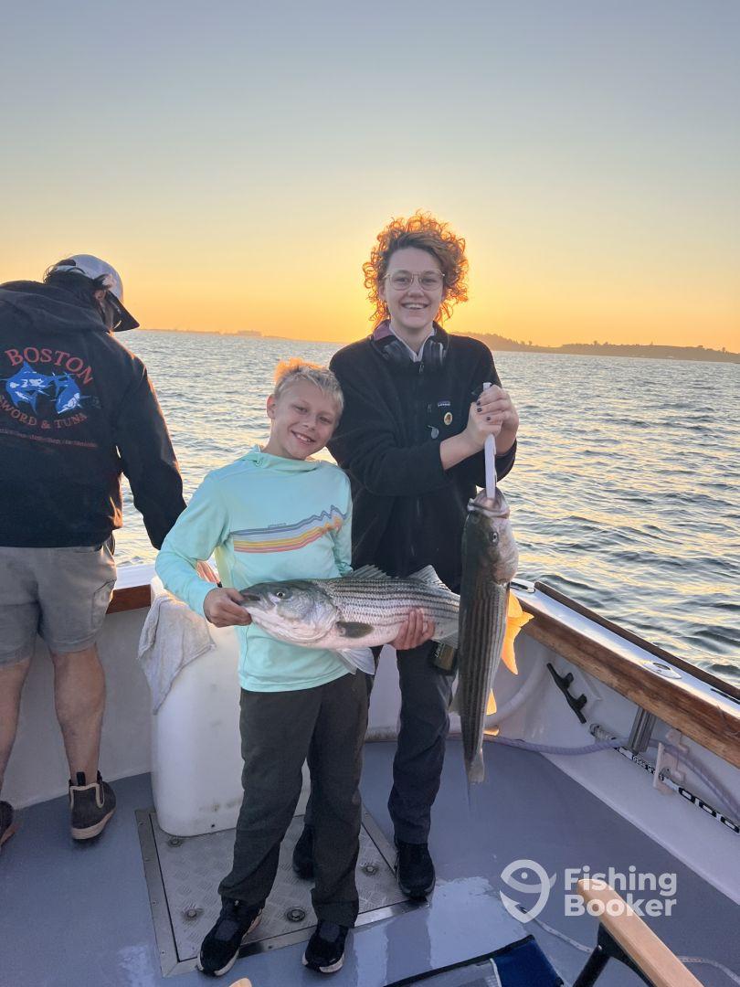 Striped Bass fishing