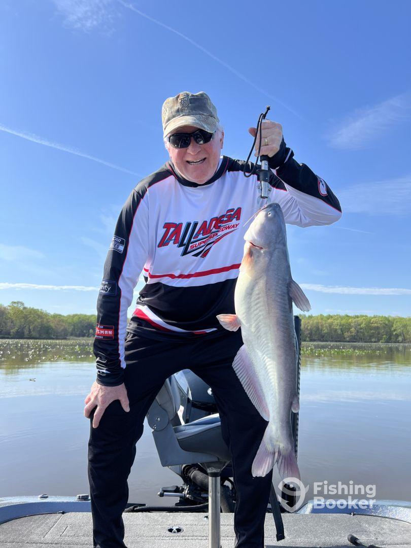 Removing invasive blue catfish from Potomac 