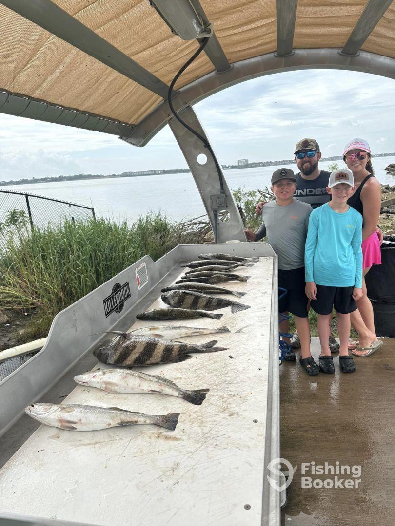 Great morning fishing on Clear Lake