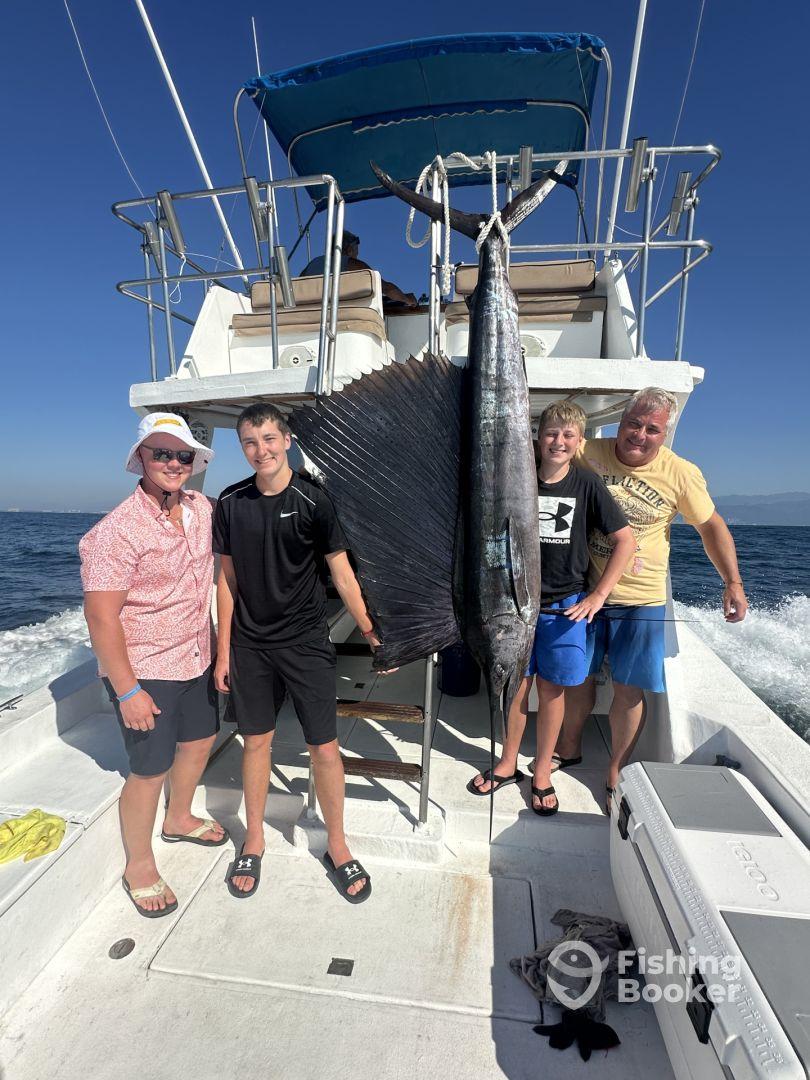 Huge sailfish great day!!!