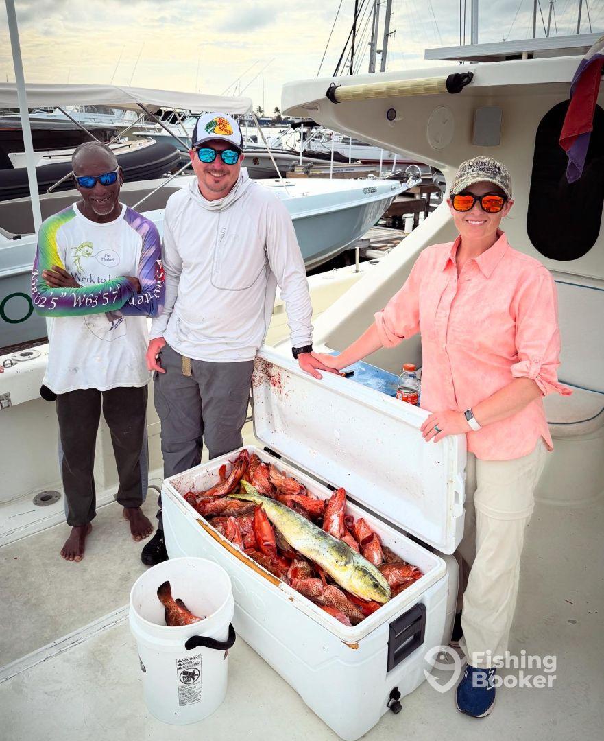 Never caught so many in my life!