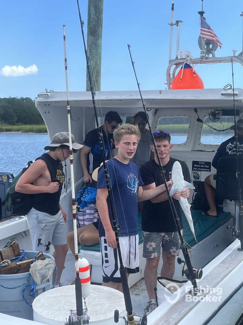 11:30 shark fishing trip